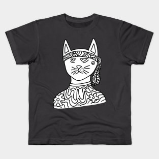 Tired Cat the Hippie Kids T-Shirt